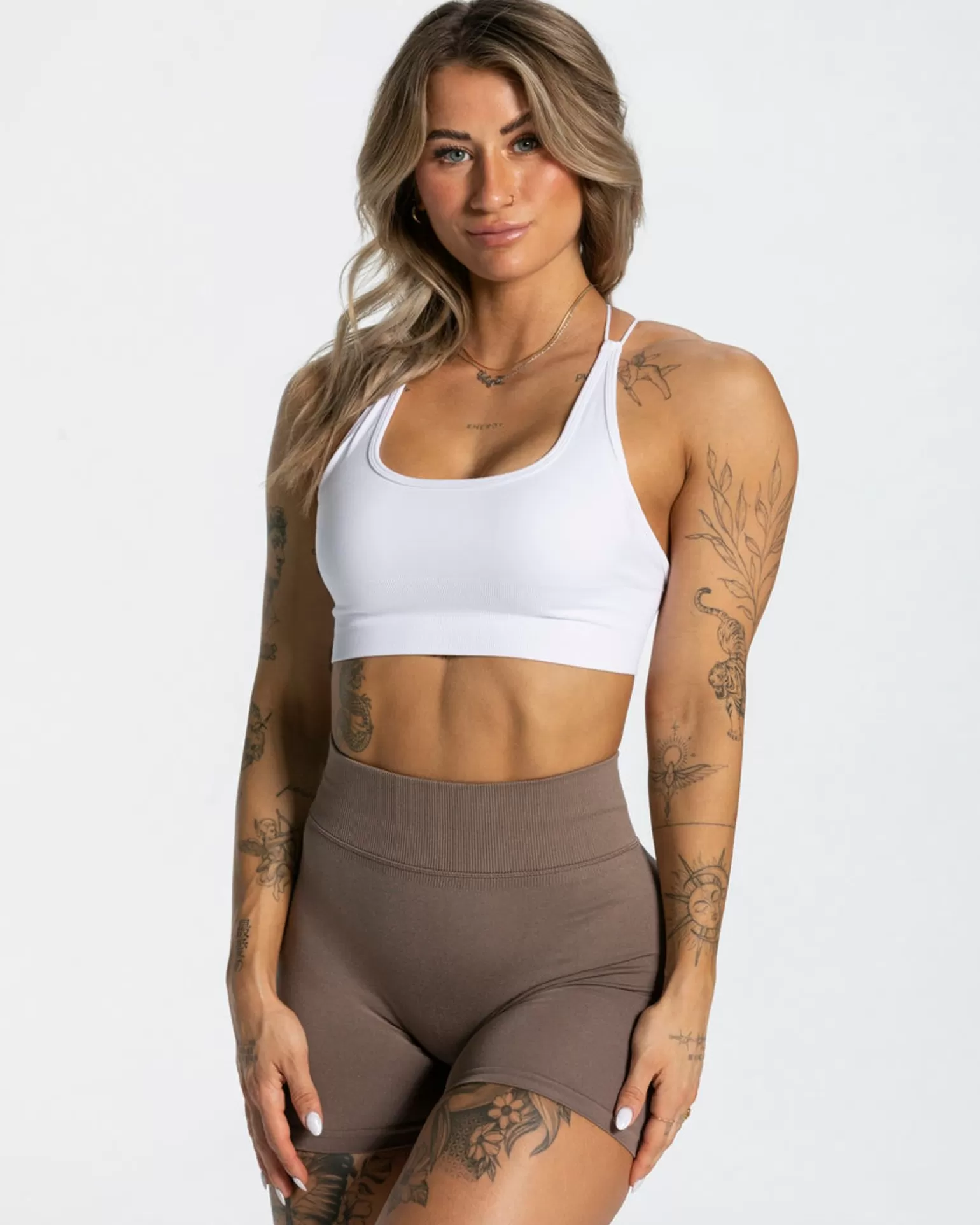 TEVEO Tops>Everyday Backless Top " " Weis